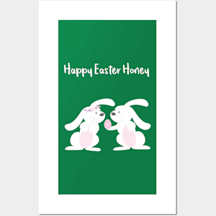 Happy Easter Honey Posters and Art